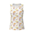 thumbnail image 4 of Lsque Cute Gnome Summer Printed Workout Tank Tops for Women, Athletic Sports Tank Tops, Compression Sleeveless Dry Fit Shirts,Sleeveless Yoga Shirt-Medium, 4 of 9