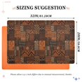 thumbnail image 6 of Yayeee Doormat for Inside 20"x32" Absorbent Low-Profile Washable Non-Slip Rubber Backed Entryway Rug, Abstract Tribal Pattern, 6 of 8
