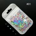 thumbnail image 6 of opvise Cross Star Flakes Nail Glitter Sequins Paillette Manicure 3D Art Tips Slices, 6 of 8