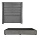 thumbnail image 1 of Box Base Cama King Size + Cabecera Polar Gris Oscuro, 1 of 8