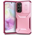 thumbnail image 1 of Rugged Case for Samsung Galaxy A35 5G with Slide Camera Cover & Drop Protection Pink, 1 of 5
