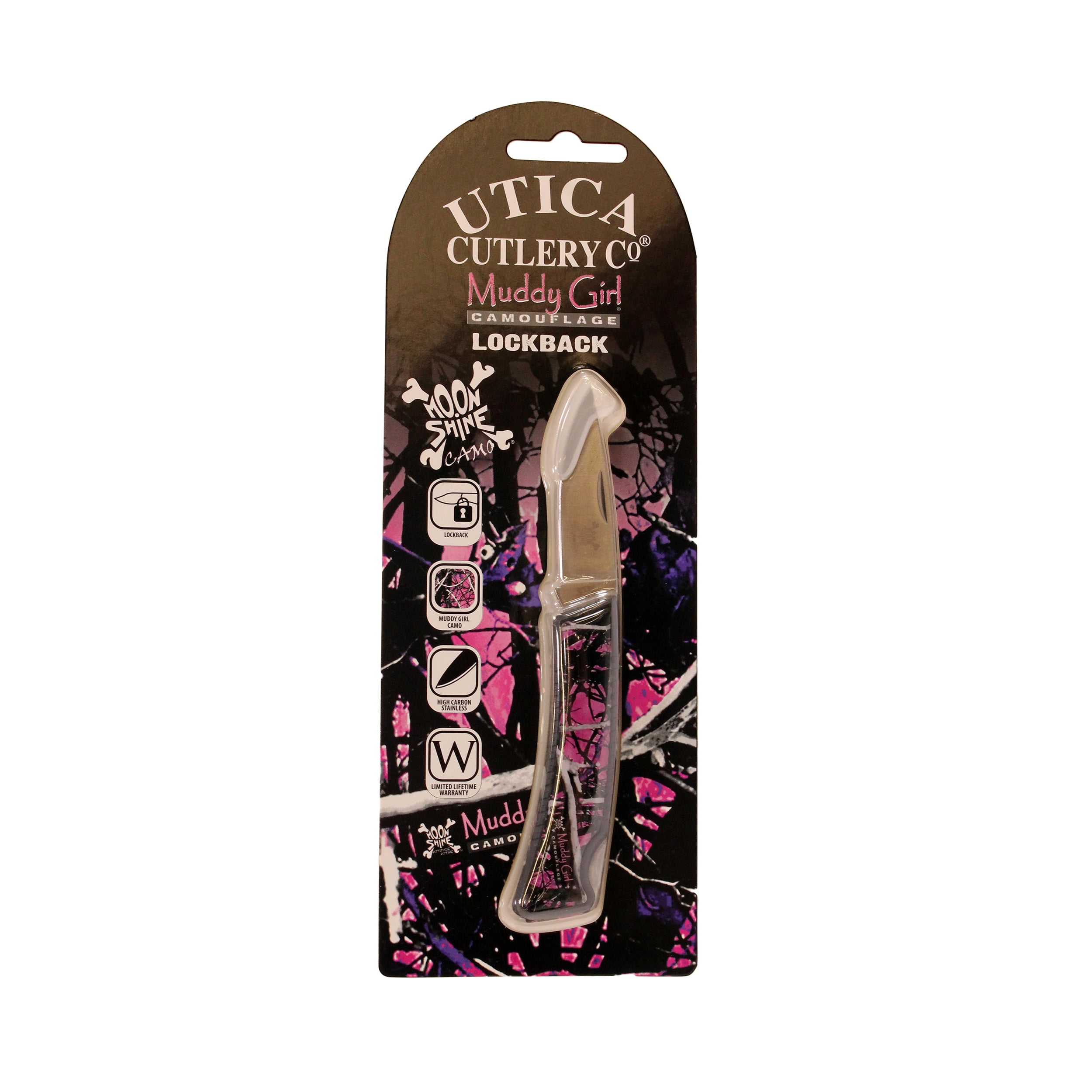 Kutmaster Knives Moonshine 3" Lockback Muddy Girl