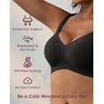 thumbnail image 3 of MINTREUS Nursing Bras for Breastfeeding Seamless Comfort Maternity Bra Pregnancy Sleep Bralette with Extra Extender, 3 of 8