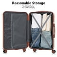 thumbnail image 5 of Luggage Sets 3 Piece(20/24/28), Expandable Carry On Suitcase with ABS Spinner Wheel TSA Lock, 5 of 10