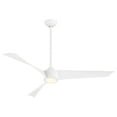 thumbnail image 5 of Minkaaire F774L-BN/SL Pike 56" 3 Blade Led Ceiling Fan - Silver, 5 of 7