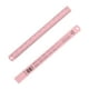 thumbnail image 1 of Regla de metal de 12 pulgadas, regla métrica de aleación de aluminio con medición de precisión en pulgadas y centímetros para oficina, ingeniería y dibujo, rosa, 1 of 6