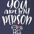 thumbnail image 3 of CafePress - You Are My Person Lovely Coupl Long Sleeve T Shirt - Long Sleeve Dark T-Shirt, 3 of 4