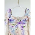 thumbnail image 3 of Zimmermann Dawning Multicolor Hydrangea Corset Dress from our Spring 2025 collection, "Illumination"., 3 of 9