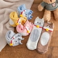 thumbnail image 4 of 6Pairs Fuzzy Socks for Women Girls, Fluffy Warm Winter Cozy Animal Indoor Socks, 4 of 7
