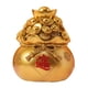 thumbnail image 5 of Estatua tradicional china de Feng Shui con forma de alcancía para sala de estar, escritorio y TV. Dorado 11x13cm, 5 of 9