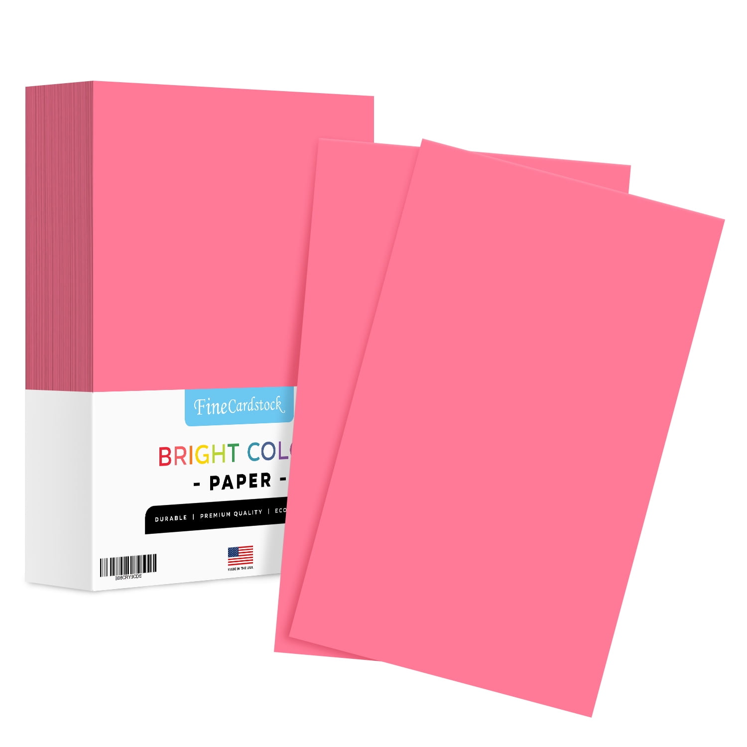 50 Sheets 65lb Cover 11 x 17 176GSM Pulsar Pink Bright Color Cardstock