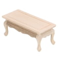 thumbnail image 2 of Mesa de té de madera para casa de muñecas, mesa de té para casa de muñecas 1:12, mesa de té para casa de muñecas, mesa de centro en miniatura para casa de muñecas, tecnología avanzada, 2 of 8