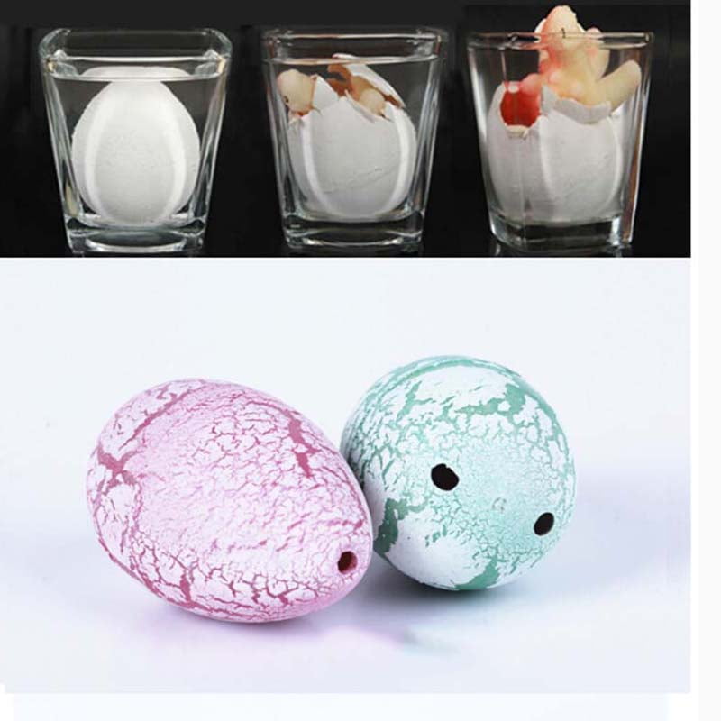 10PCS Hatching Growing Dinosaur Dino Eggs Add Water Toy Cute Children Gift K9A3 