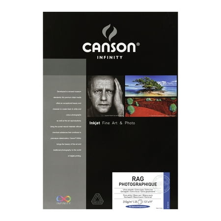 UPC: 3148952110488 | Canson Infinity Rag Photographique Photo Paper  310 gsm 13in x 19in  25 Sheets/Pkg.