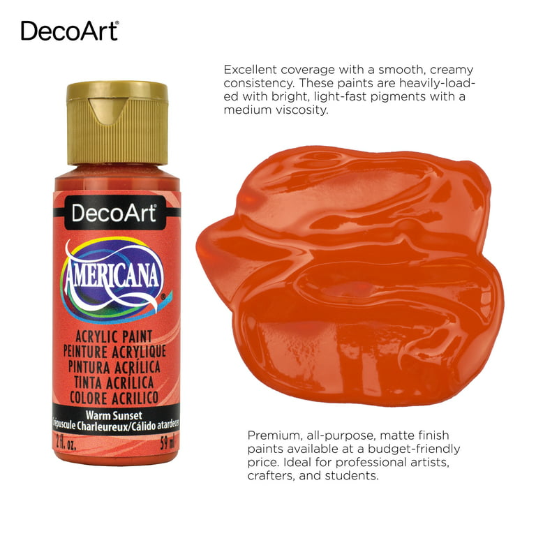 DecoArt Americana Acrylic Color, 2 oz., Burnt Orange