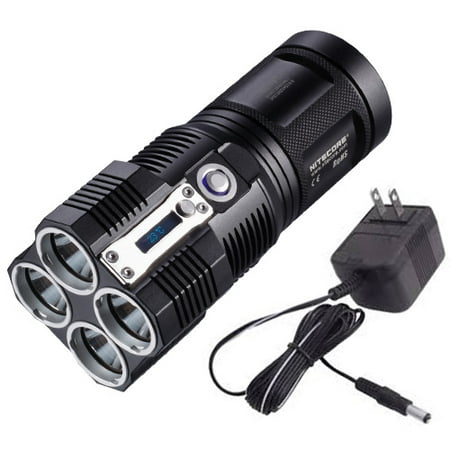 Nitecore Tiny Monster TM26 Quad Ray LED Flashlight - 4000 Lumens XM-L2 (Nitecore Tm26 Best Price)