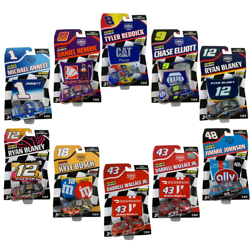 NASCAR Authentics 164 Scale Diecast Car (Styles and Colors Will Vary