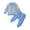 A66-Blue, variant on Hessimy Toddler Boys Girls Spring Summer Thermal Underwear Long Sleeve Shirts Elastic Waist Pants Plain Set(Green,18-24 Months)