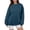 Navy, variant on EDFBUYKRS Female Long Sleeve Sweatshirt Crew Neck Swetshirts Women Long Sleeve Loose Fit Oversized Sweatshirts Basic Solid Casual Fall Sweatshirts Under 15 - Women Sweatshirts and Hoodies Size S