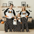 thumbnail image 4 of Family Pajama Set, Long Sleeve Halloween Pajamas, Scary Pumpkin, Ghost, Skull Print, Women S, 4 of 6