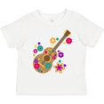 thumbnail image 3 of Inktastic Acoustic Guitar with Colorful Flowers Boys or Girls Toddler T-Shirt, 3 of 5
