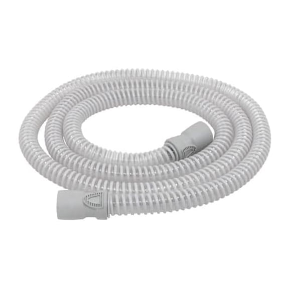 6ft Slim CPAP Tubing Hose 15mm, Lightweight Flexible Gray Tube – Compatible with ResMed AirSense 10 & 11, AirCurve & SlimLine CPAP/BiPAP Machines