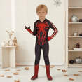 thumbnail image 5 of Guvpev Superhero Cosplay Costume, 3D Print Spandex Bodysuit Full Body Dress-Up, Halloween Spidey Role-Play Jumpsuit Outfit, 5 of 7