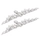 thumbnail image 1 of 2 piezas de cadena de garra de diamante marquesa con adorno de cristal para ropa de mujer, accesorios de costura DIY, decoración artesanal, 4,3 x 16,5 cm, gota de agua, 1 of 14