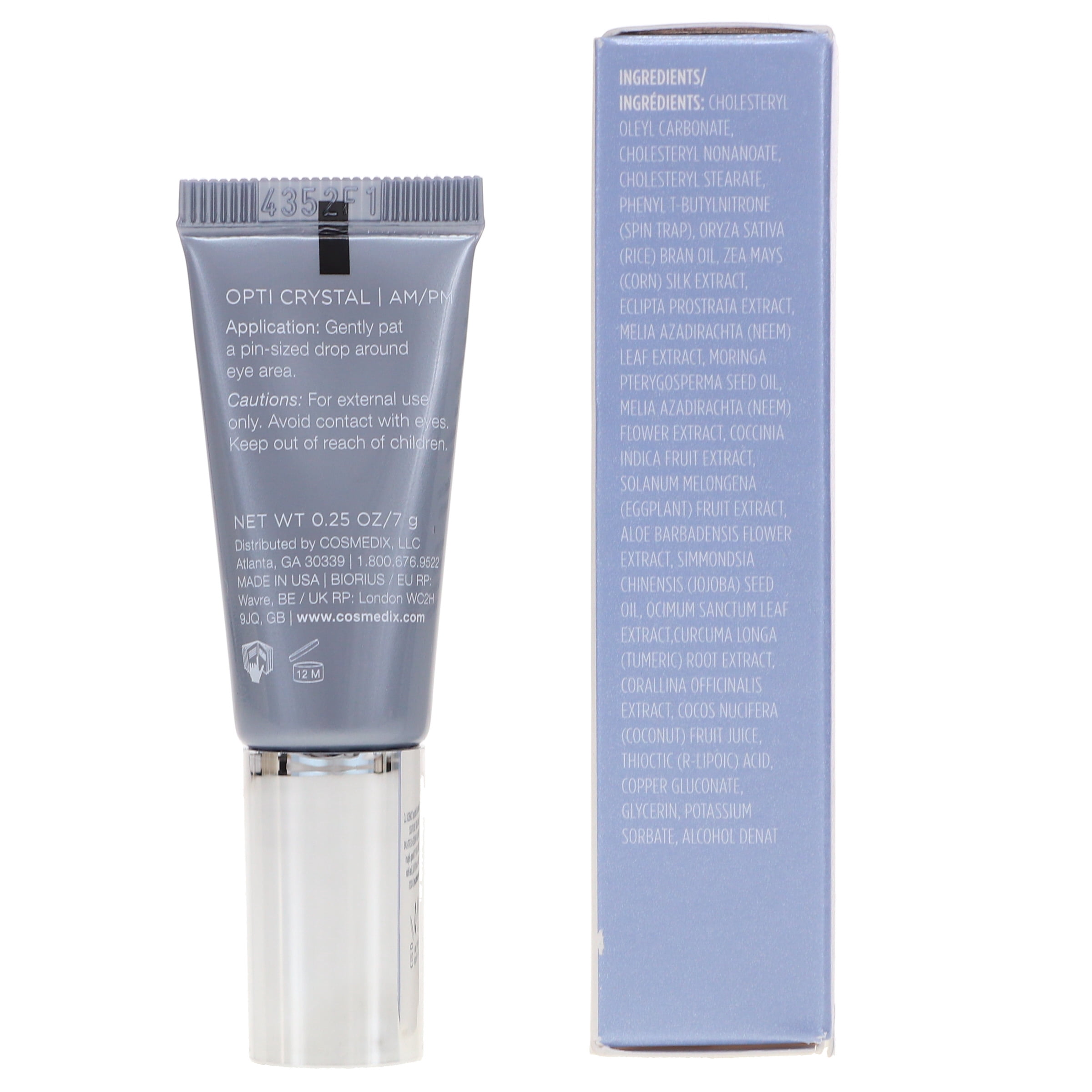 Cosmedix Opti Crystal Liquid Crystal Eye Serum 0.25 oz