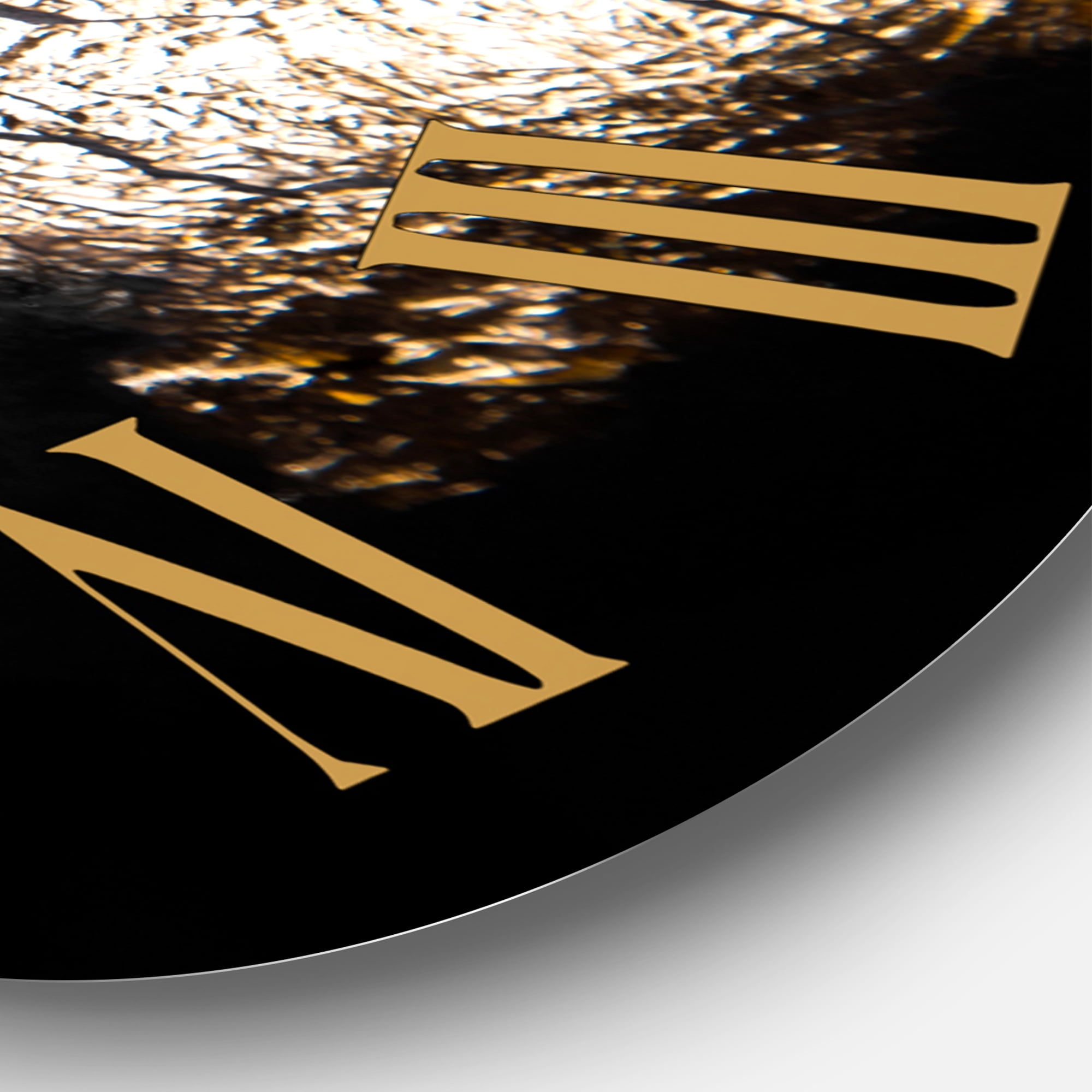 Designart 1 in Modern,Contemporary Wall Clock