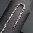 thumbnail image 2 of EOEMY Heavy 9/11mm Mens Chain 316L Stainless Steel Silver/Gold Tone Link Neklace 7-40"-Silver-11mm-8Inch Bracelet, 2 of 4