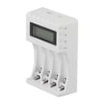 thumbnail image 3 of Black and White LCD Display Charger for AAAAA Nickel Cadmium NIMH Rechargeable Batteries Efficient Charging Solution, 3 of 10