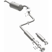 BRExhaust OE Replacement Exhaust System Kit 106-0446: Compatible with 2004-2008 Chevrolet Aveo 1.6L, 2005-2007 Pontiac Wave 1.6L