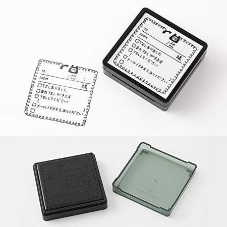ミドリ スタンプ 浸透印 35404006 電話柄