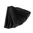 thumbnail image 4 of Prettyia Satin Full Circle Belly Dance Fancy Cocktail Prom Party Dress Negro Colcomx Vestido largo de satén con danza del vientre, 4 of 8