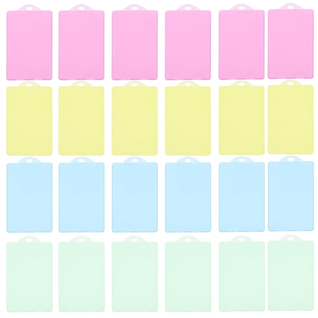 Miangastore ID Card Protective Case Plastic Student ID Cards 40Pcs