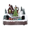 thumbnail image 2 of simhoa Lighted Figurine Music Box Animated Sculpture Christmas Tabletop Xmas Tree, 2 of 8