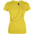 thumbnail image 1 of Halloween Fruit Banana Costume Juniors T-Shirt Doux, 1 of 1