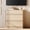 Beige, variant on WAMPAT Modern TV Stand for TVs Up to 100", 3-in-1 Entertainment Center TV Console with 6 Doors and Adjustable Shelf, Wooden Media Console Cabinet for Living Room, Bedroom, Oak