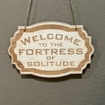 thumbnail image 4 of Sign - CUSTOM - Welcome to the Fortress of Solitude - Door Sign, 4 of 10