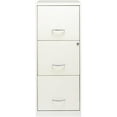 thumbnail image 2 of Pemberly Row 3 Drawers Vertical White Metal Filing Cabinet Pre-assembled, 2 of 12