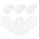 thumbnail image 2 of 4 pares de guantes para joyería, guantes antiestáticos para joyería, guantes cómodos y transpirables, guantes blancos para protección de manos, 2 of 6