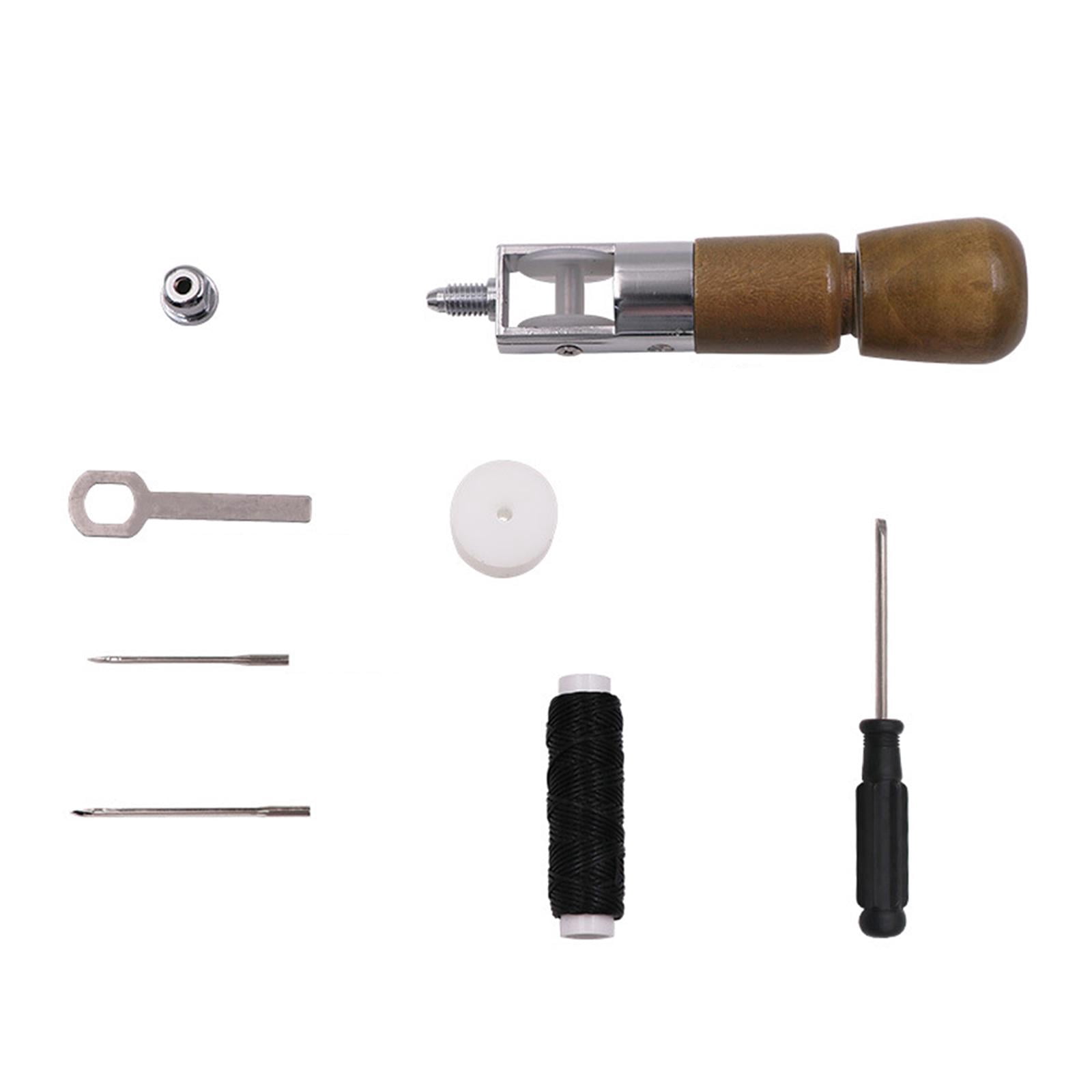 QccHieUs Leather Sewing Awl Professional Stitching Awl Tool with Craft Accessories Repair