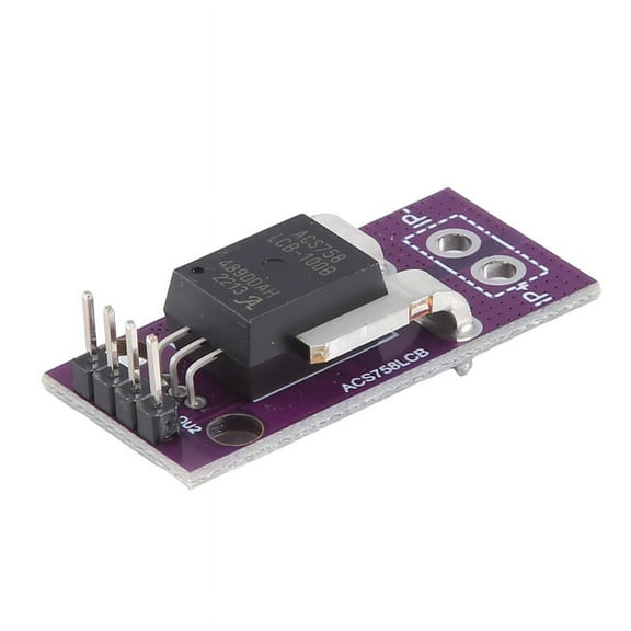 ACS758 ACS758LCB-050B Current Module Linear Hall Current Sensor PFF-T Current Detection 3-5V 100A
