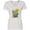AA-White, variant on Inktastic Tropical Retirement Watercolor Women's V-Neck T-Shirt