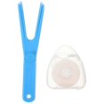 thumbnail image 1 of 1 Set of Plastic Holder Floss Holder Dental Flosser Rack Y Shaped Dental Floss Handle Replacement, 1 of 3