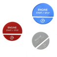 thumbnail image 4 of Car Interior Engine One Start Stop Key Button Sticker For Mercedes-Benz C E GLC-Class W206 W214 X254 -, 4 of 5