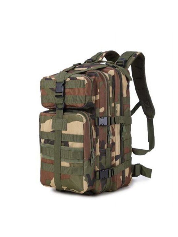 Army fan mountaineering tactical backpack,Earthy