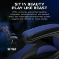 thumbnail image 6 of RESPAWN 3085 Ergonomic Gaming Chair for Adults, High Back Office Chair with Headrest and Flip Up Arms, Leather Racing Style Gaming Seat with Lumbar Support, Video Game Computer Desk Seat - Blue, 6 of 7