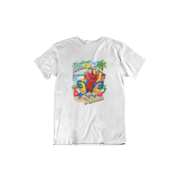 Art Brands It's Always 5 O'Clock Men Ultra Cotton Active Perfect  Regular-Fit Short-Sleeve Crewneck T-Shirt, White, 4XL - Walmart.com